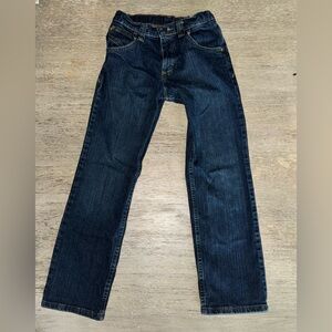 EUC Wrangler Dark Blue Jeans, boys size 10